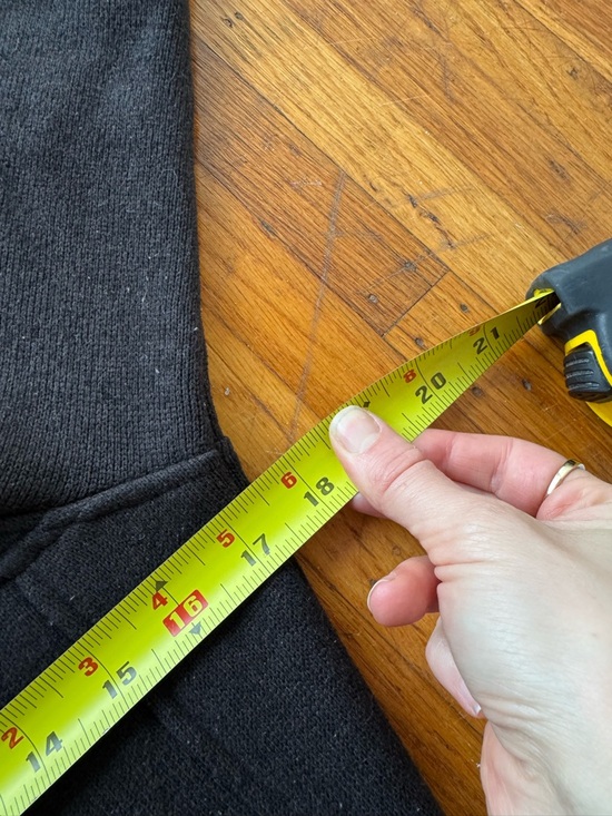 L.L.Bean dark grey Fleece Pullover Sweater - Picture 3 of 3